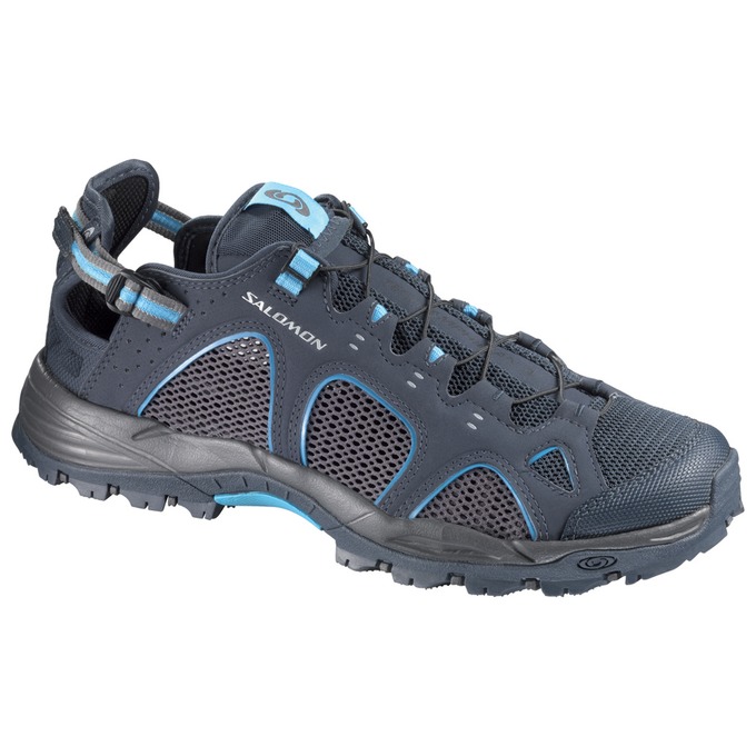 Salomon Singapore Mens Water Shoe - TECHAMPHIBIAN 3 Navy | 87309-DQFT